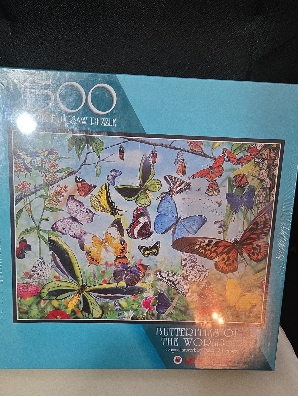 Butterflies of the World 500-Piece Jigsaw Puzzle By Bits & Pieces